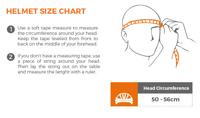 Bike Helmet Size Chart