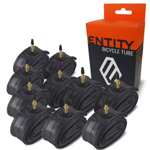 10x Entity Inner Tube 700x18 - 28c Presta Valve 48mm Road Bike