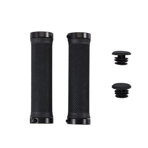Entity Dual Lock MTB Grips 130x34 - Black