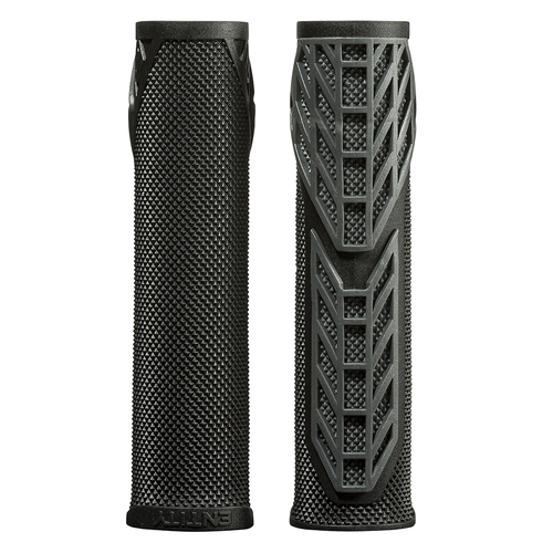 Entity Dual Density Kraton MTB Grips - Charcoal